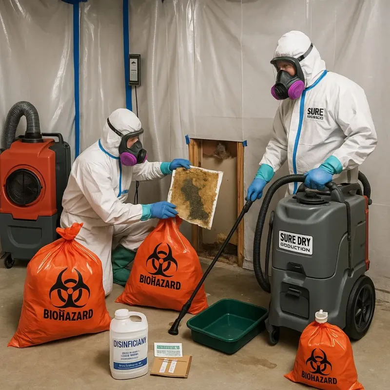 Contaminated Water Handling Protocols process in Hopkins, SC