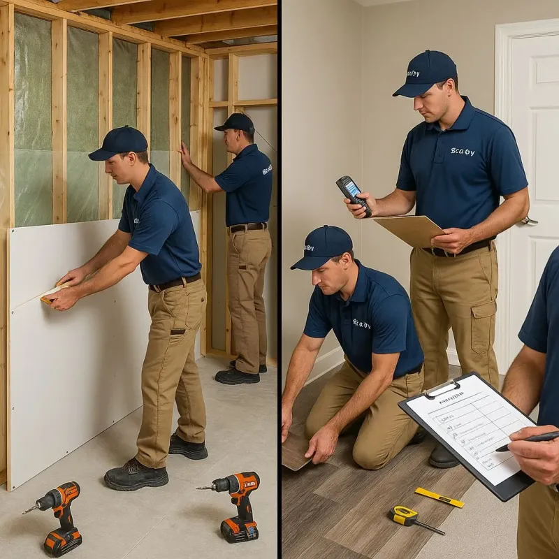 Repairs and Reconstruction process in Hopkins, SC